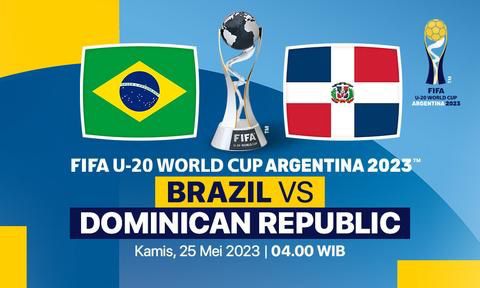 Brasil U20 Vs Republik Dominika U20