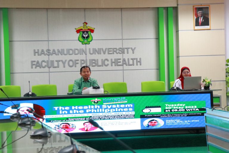 Hadirkan Pemateri dari The University of Philippines Manila, FKM Unhas Gelar Guest Lecture