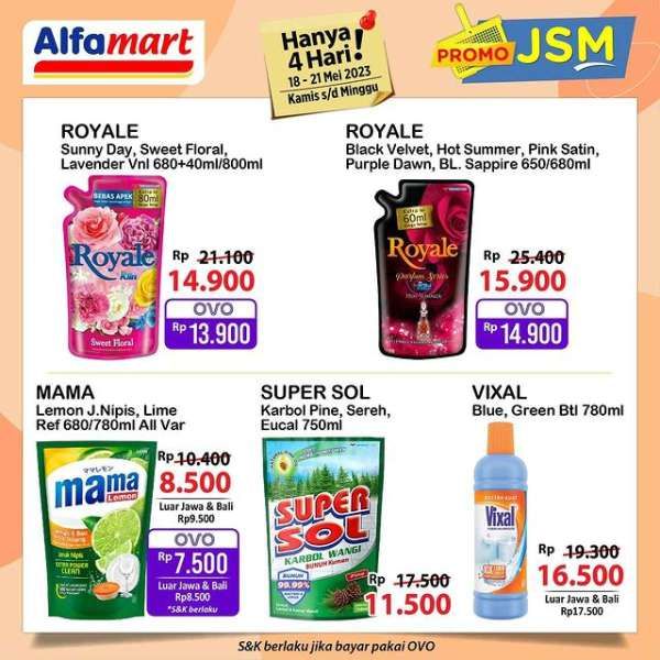 Katalog Promo Alfamart Minggu 21 Mei 2023