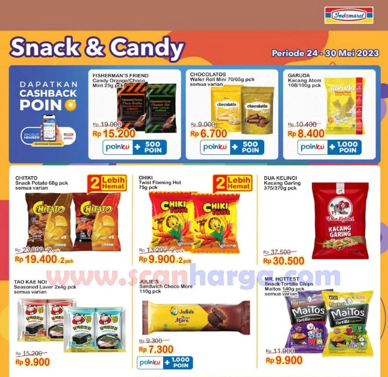 Katalog Promo Indomaret Hari Ini 26-27 Mei 2023, Belanja Bulanan Hampir Habis Segera Stok