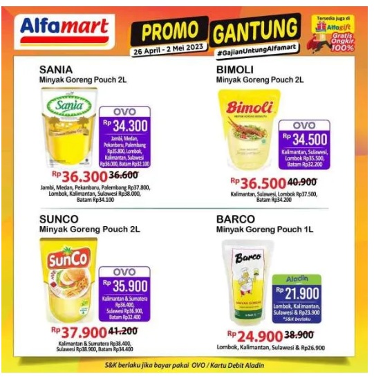 Promo JSM Alfamart Terbaru 2 Mei 2023, Diskon Awal Bulan