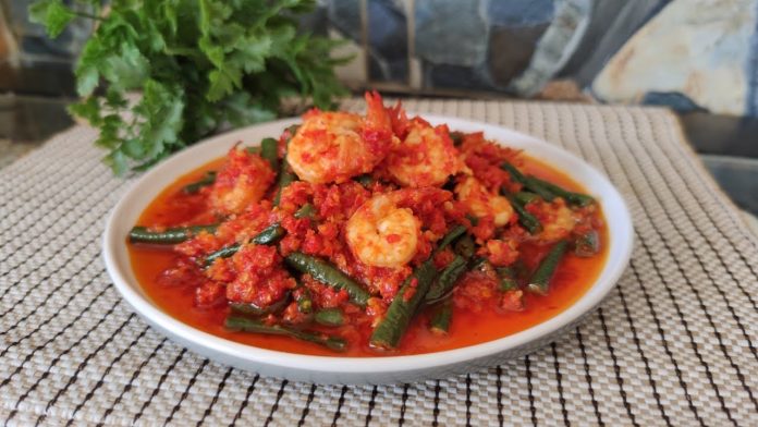 Sambel Kacang Panjang Udang