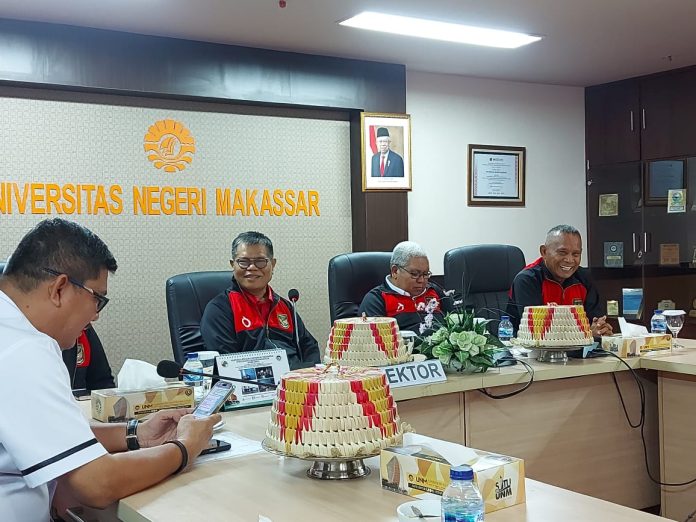 Rekor UNM jadi Manajer Timnas Sepaktakraw Indonesia 2023