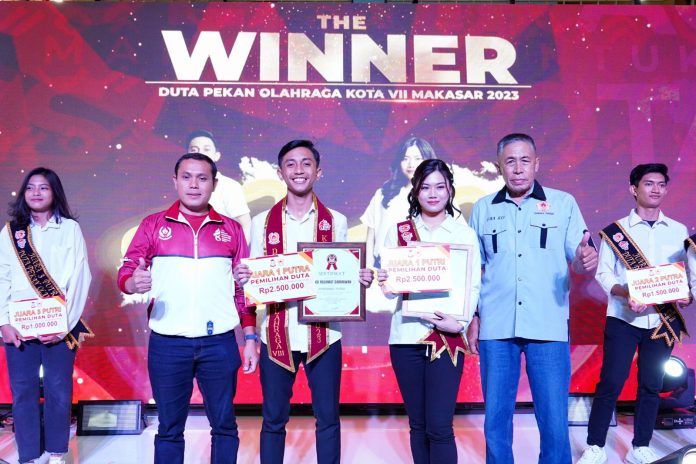 Mahasiswa Unibos Raih Juara 1 Duta Pekan Olahraga Kota Makassar