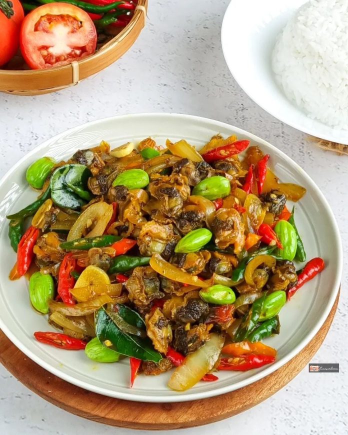 Resep Kerang Cabe Hijau