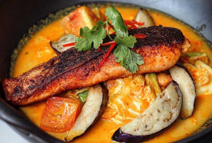 Resep Salmon Lodeh