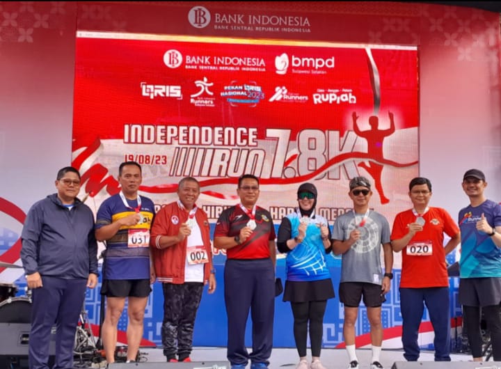Prajurit Kodam XIV/Hasanuddin Juara Independence Run 7,8 K
