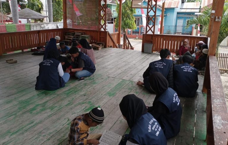Mahasiswa KKN UNIM Bone Bantu Pembinaan TK/TPA di Desa Uci