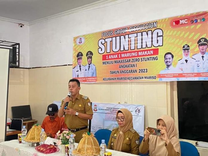 Camat Mariso Kota Makassar Buka Sosialisasi Cegah Stunting