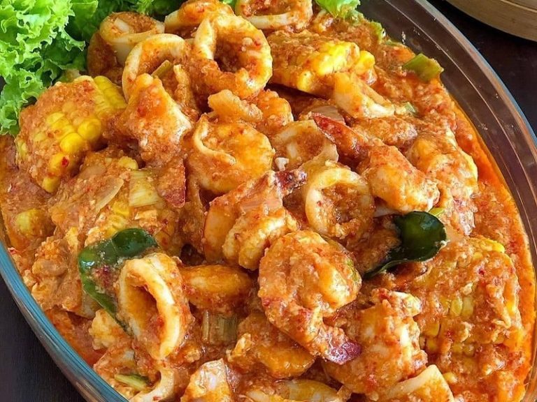 Cumi Udang Saus Padang, Maunya Nambah Terus