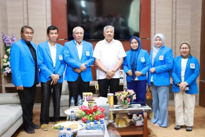 Bupati Pinrang Terima Kunjungan Rektor Universitas Fajar