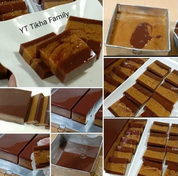 Resep Puding Lunut Gula Merah Lapis Chocolatos, Pasti Tidak Tertolak