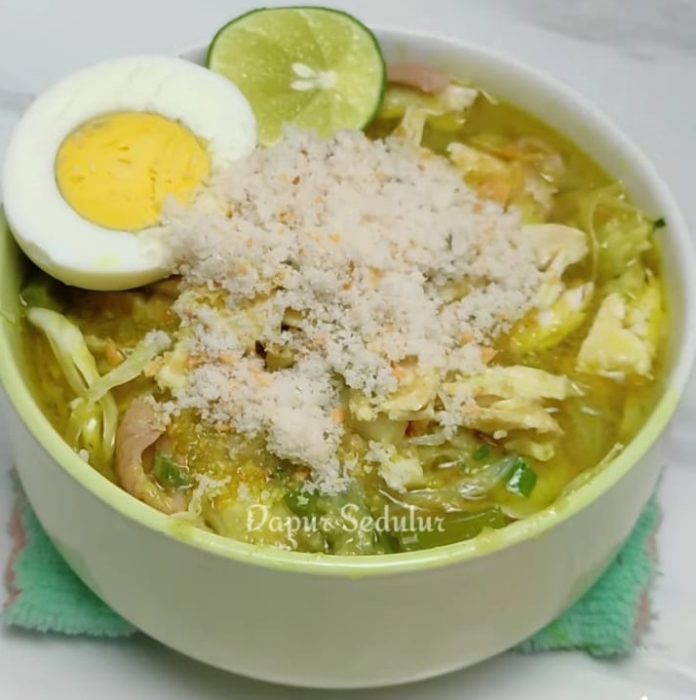 Resep Soto Lamongan, Nikmatnya Bikin Ketagihan