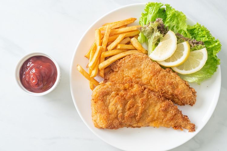 Resep Crispy Chicken Steak, Menu Restoran