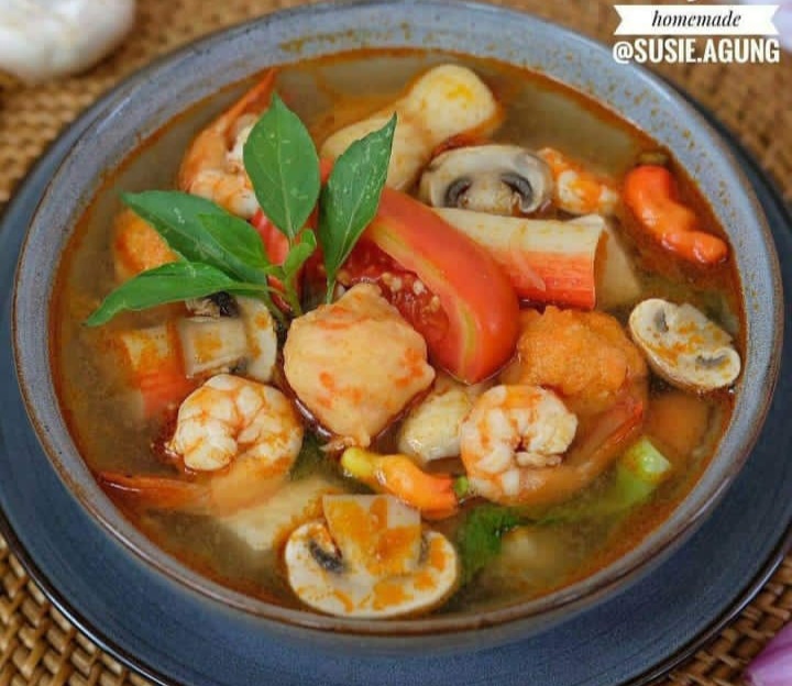 Resep Sup Tomyum, Tidak Bisa Menahan Selera