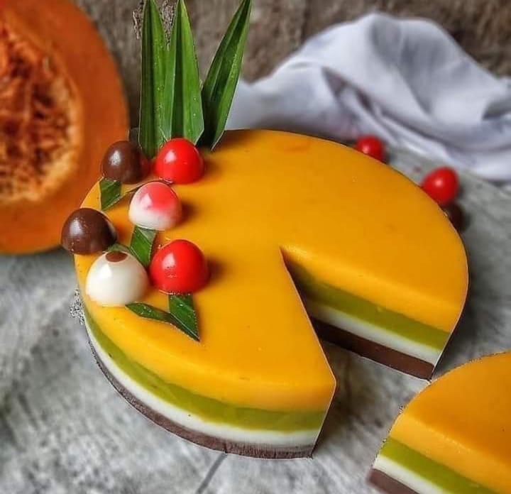 Resep Puding Lapis Labu Kuning, Nikmatnya Menggoda