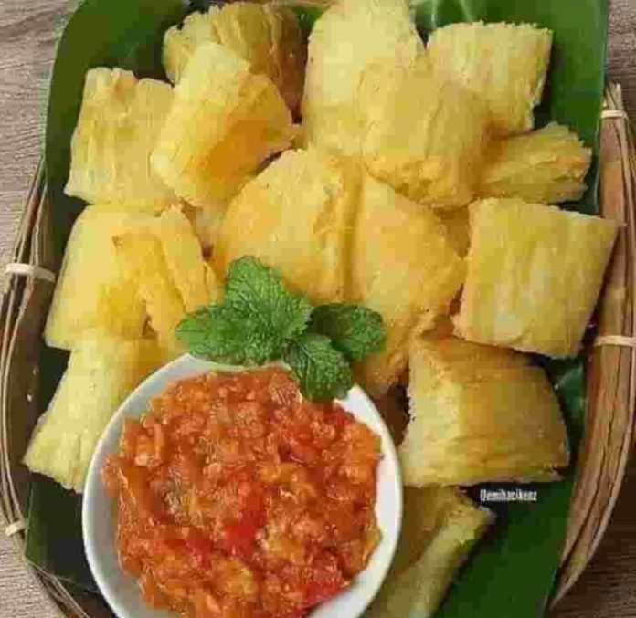 Resep Singkong Goreng Merekah