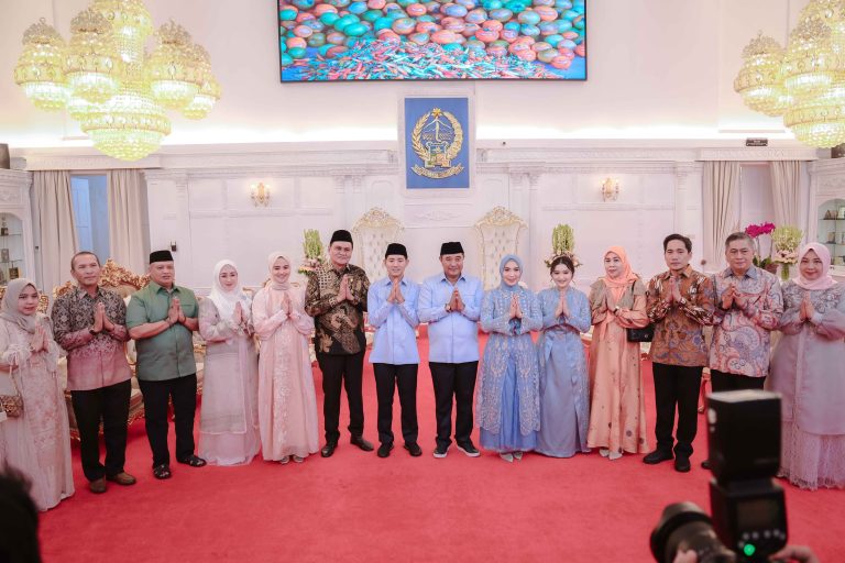 Bupati Barru Hadiri Open House Pj Gubernur Sulsel