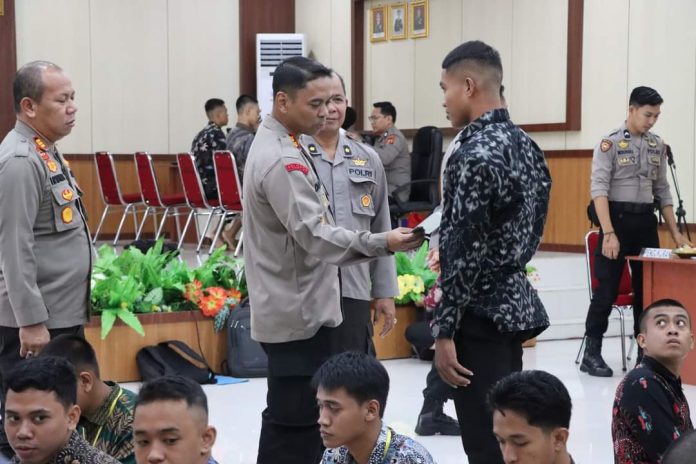 Kapolres Bone Pastikan Proses Penerimaan Anggota Polri TA 2024 Berjalan Lancar