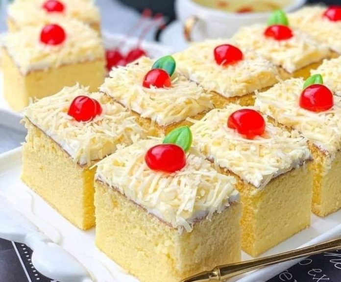 Resep Cake Potong Keju, Mudah dan Bahannya Biasa Saja