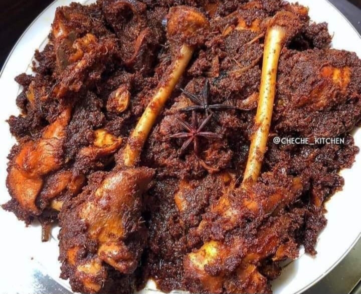 Resep Rendang Ayam Kampung