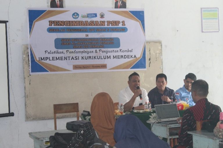 Pengimbasan Program Sekolah Penggerak (PSP) 1 UPT SMA Negeri 5 Pinrang
