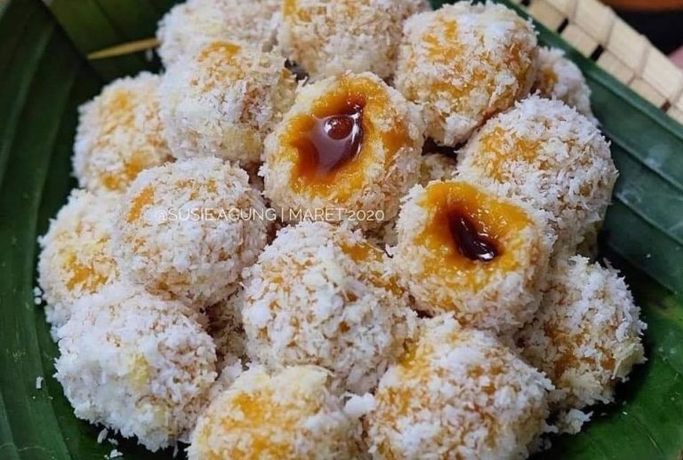 Resep Klepon Labu Kuning, Manis dan Kenyal