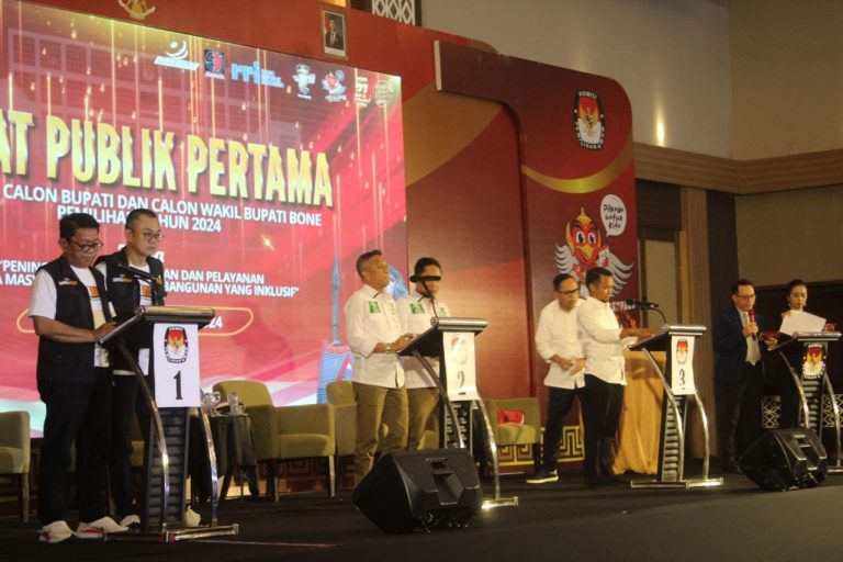 Debat Publik Cabup dan Wabup Bone Berjalan Kondusif, Kapolres: Alhamdulillaah
