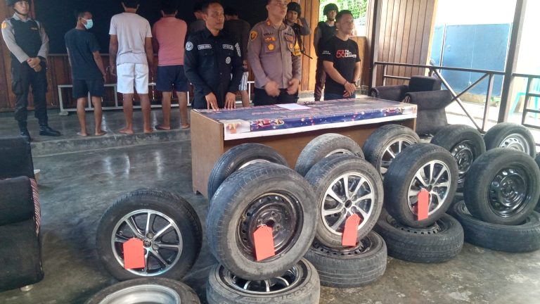 Sindikat Pencuri Ban Serep Dibekuk, Satu Pelaku Masih Buron