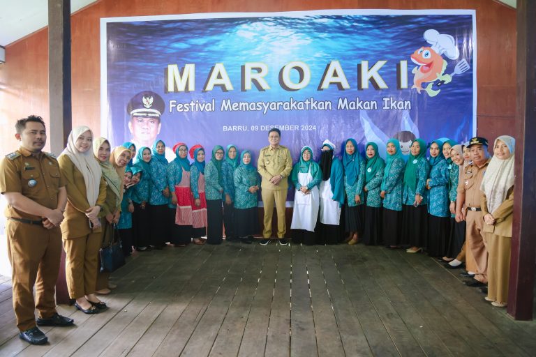 Bupati Barru Buka Maroaki Festival, Dorong Gemar Makan Ikan dan Pencegahan Stunting