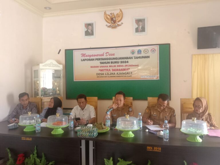 Camat Ulaweng Harap BUMDes Lina Dukung Program Makan Bergizi Gratis