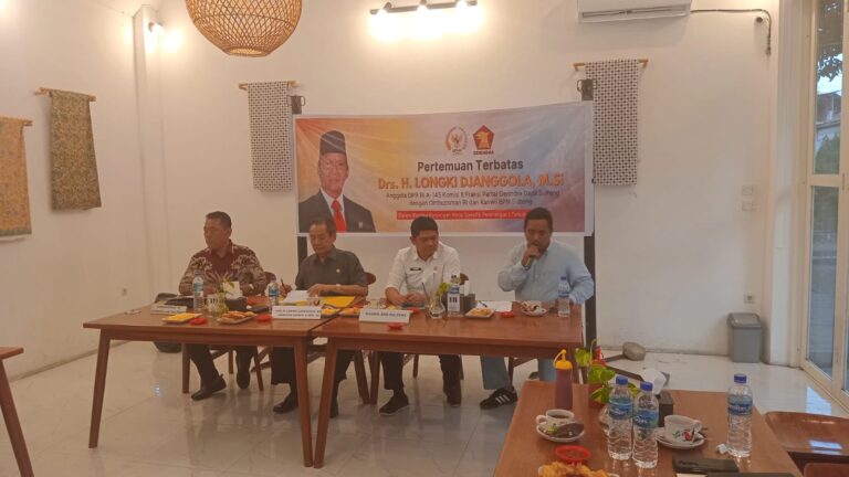 Komisi II DPR RI Longki Djanggola Soroti Persoalan Pertanahan dalam Kunker di Sulawesi Tengah
