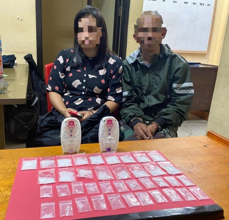 Wanita Muda Ditangkap dengan 39 Paket Sabu di Sigi, Polisi Amankan Seorang Pria