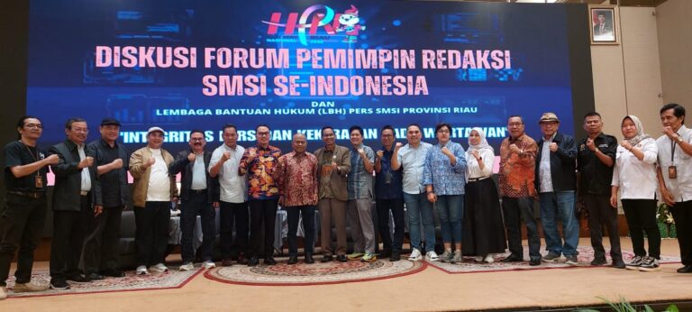 Forum Pemred SMSI Gelar Diskusi Tentang Integritas Pers