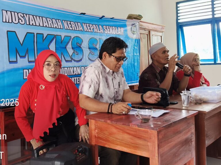 Pertemuan MKKS SMP Takalar Digelar di SMPN 6 Polongbangkeng Utara