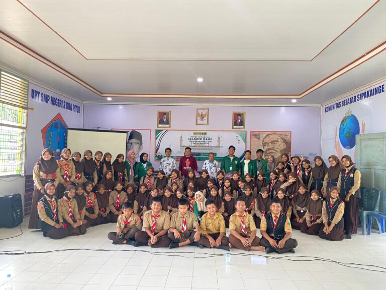 Persiapkan Ramadhan, SMPN 2 Dua Pitue Gelar Islamic Camp dan Pelatihan Muballigh