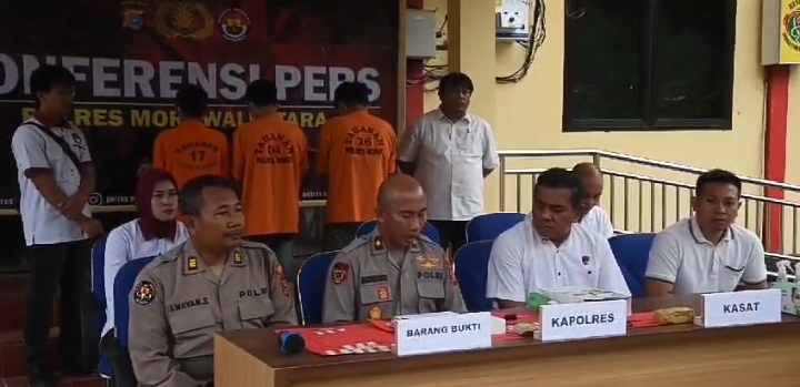 Polisi Tangkap 17 Pengedar dan Pengguna Narkoba di Morowali Utara