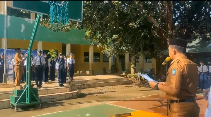 SMPN 1 Marioriwawo Lantik Pengurus MPK dan OSIS, Regenerasi Kepemimpinan Pelajar