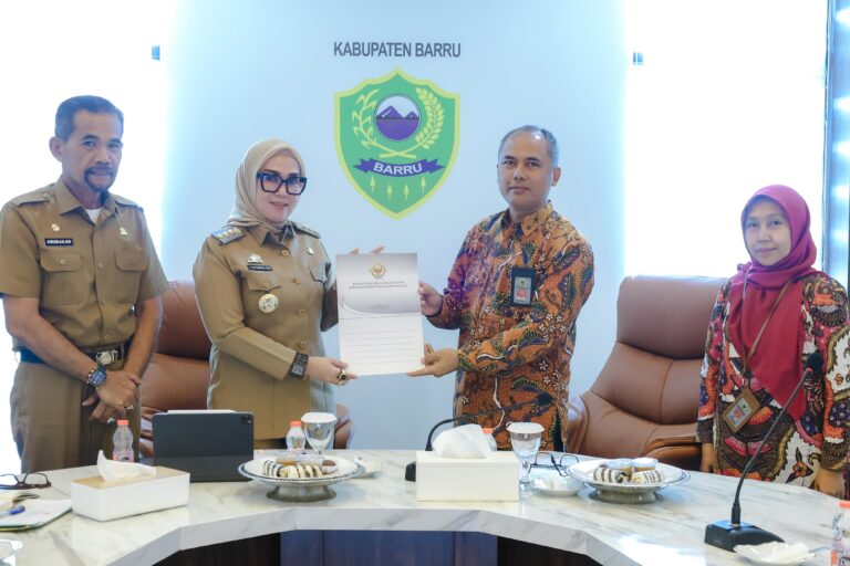 BPK Lakukan Pemeriksaan Terinci LKPD 2024, Bupati Barru Minta OPD Kooperatif dan Tetap di Tempat