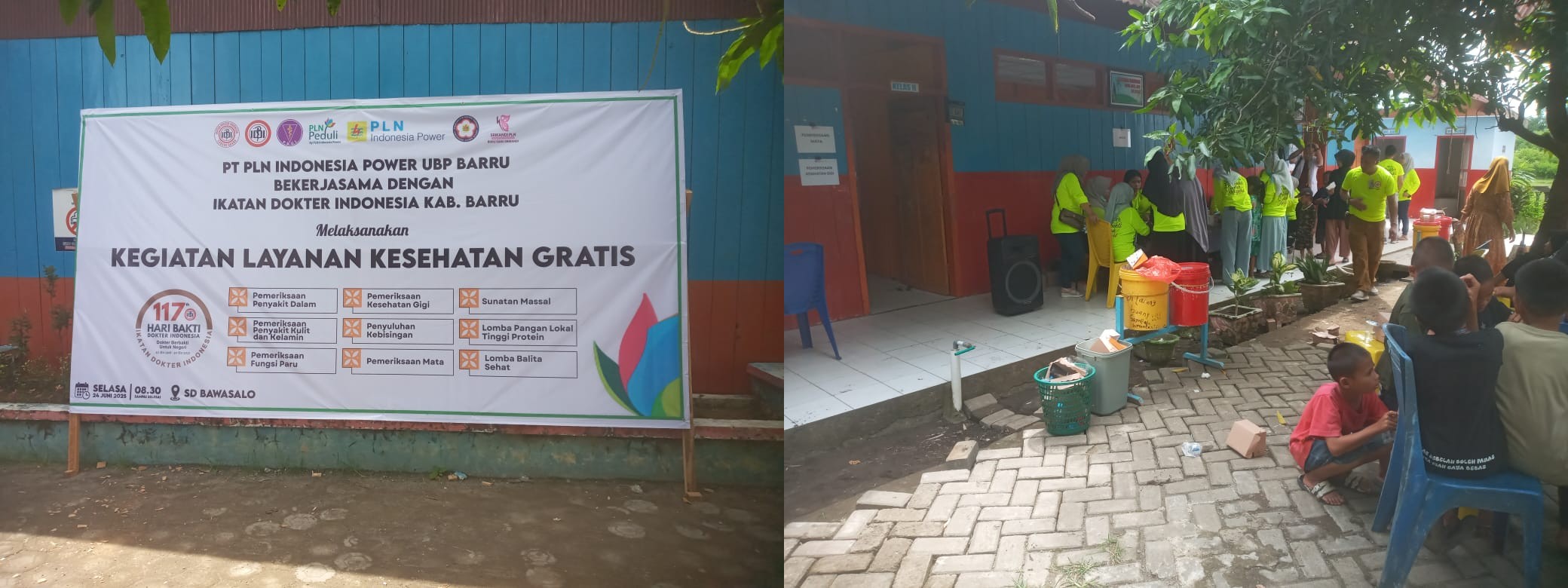 "PLN UBP Barru dan IDI Gelar Aksi Sehat untuk Masyarakat" (Sumber foto: Dok. Fajar Pendidikan)