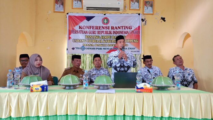 Konferensi Ranting Persatuan Guru Republik Indonesia (PGRI) Jampu Barang Masa Bakti 2025–2030 r