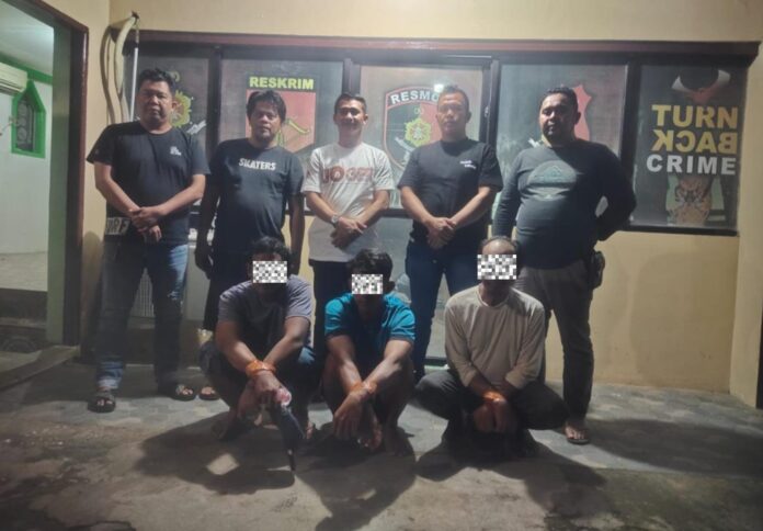 Polisi Tangkap Buruh Bangunan Maling Material Proyek di Maros (doc. Humas Polres Maros)