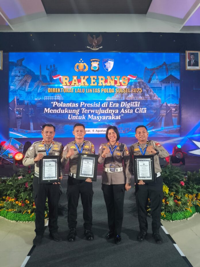 Borong Tiga Penghargaan, Polres Barru Makin Bersinar!