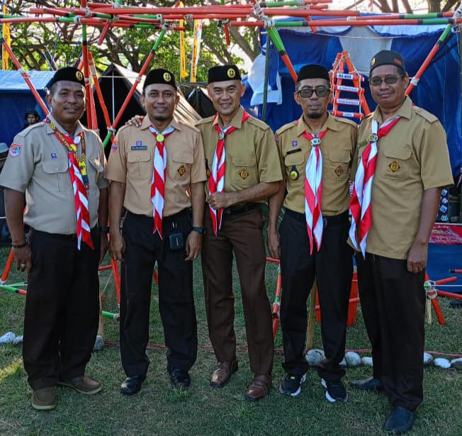 SMKN 3 Soppeng Ikut Meriahkan Perkemahan Pramuka ke-64 Tingkat Kabupaten