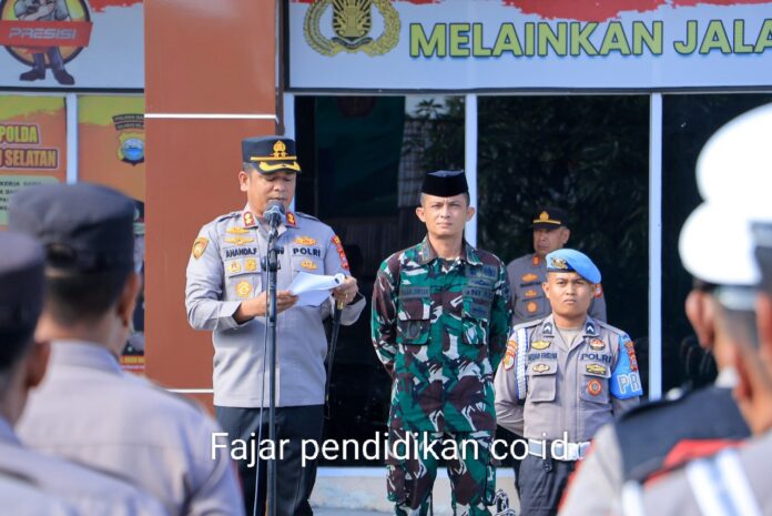 TNI-Polri Barru Kompak Jaga Kondusifitas Aksi Demo