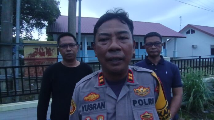 Kapolsek Tanete Rilau, IPTU Yusran, mengonfirmasi bahwa bocah 9 tahun, Muhammad Fais, ditemukan tewas di bendungan. (Doc. Fajar Pendidikan Co.id)