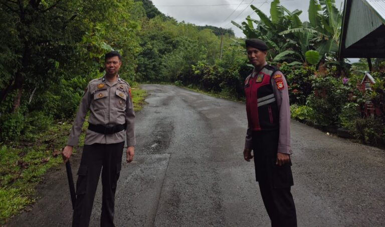 Patroli Preventif Polsek Pujananting Cegah Balap Liar