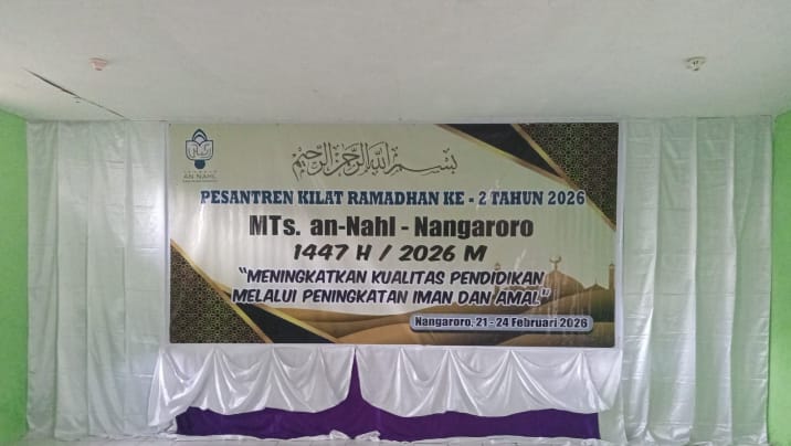 MTs An-Nahl Nangaroro Gelar Pesantren Kilat Ramadan 1447 H