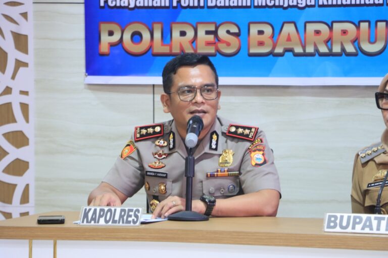 Mudik Lebaran Makin Dekat, Polres Barru Gelar Rakor Pengamanan