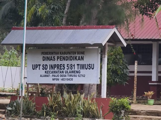 UPT SD Inpres 5/81 Timusu